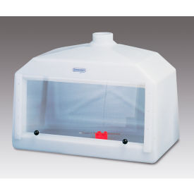 Bel-Art Large Molded Polyethylene Fume Hood with Acrylic Sash 42 x 20 x 30