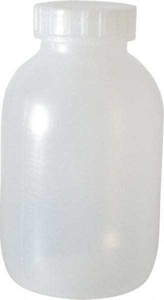 64 to 127.9 oz Polyethylene Wide-Mouth Bottle: 4.9