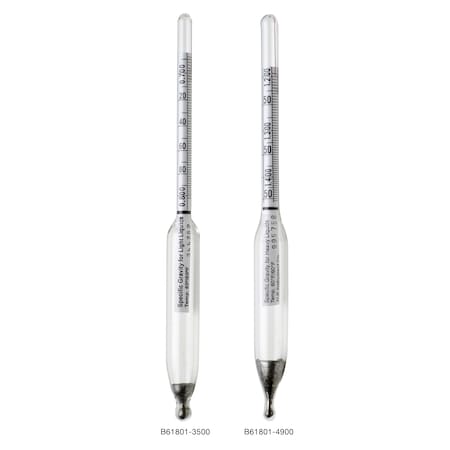 H-B DURAC 0.890/1.000 Specific Gravity Hydrometer:165mm (6.5 in )Length MPN:B61801-3700