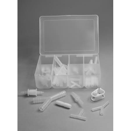 Bel-Art 28-Piece Plastic Fitting Kit, PK28 MPN:F19626-0000