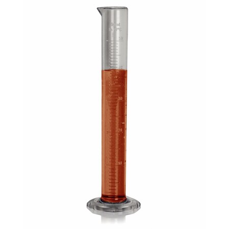 Bel-Art 50ml Clear TPX Graduated Cylinder: 1.0ml Graduation MPN:F28692-0000