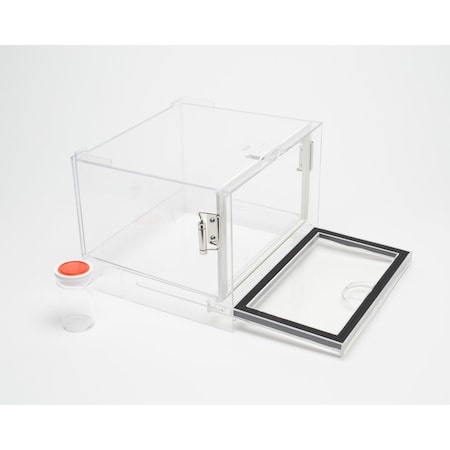 Bel-Art Dry-Keeper Small, Stacking PS Desiccator Cabinet: 0.14 cu. ft. MPN:H42053-0000