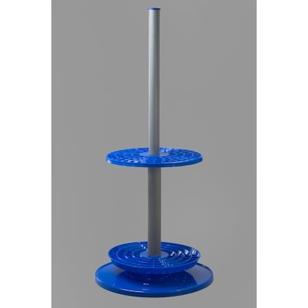 Bel-Art Rotary Pipette Stand: 94 Places, Polypropylene MPN:F18957-0000