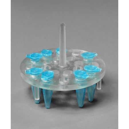 Bel-Art MCT Floating Bubble Rack:1.5ml Tubes, 20 Pl, Fits 1000ml Beakers MPN:F18875-1000
