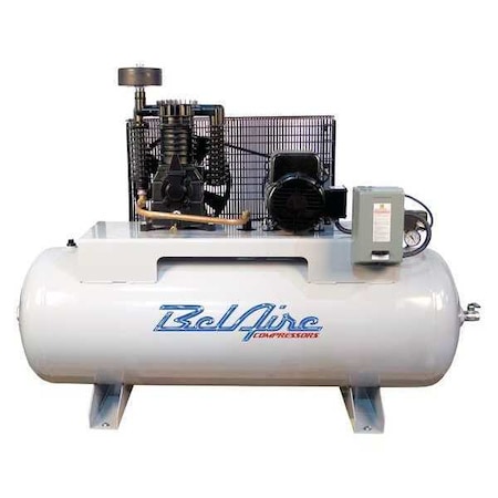 Air Compressor, 7.5 HP, 80 gal., 3-Phase, Voltage: 460V MPN:338HLE4