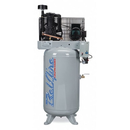 Air Compressor, Vertical, 5 HP, 80 gal, 460V MPN:338V4