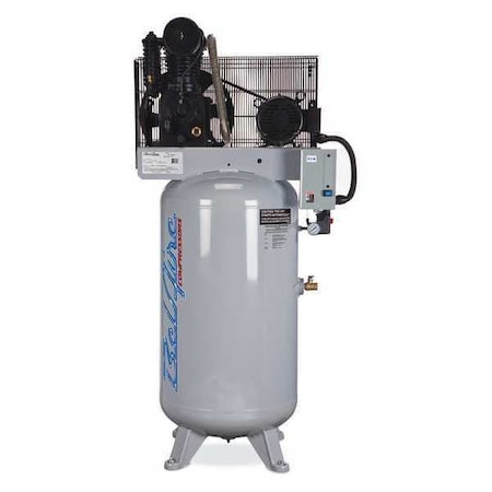 Air Compressor, 7.5 HP, 80 gal., 3-Phase, Phase: 3 MPN:438VL