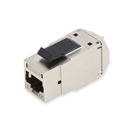 REVConnect CAT6+ Shielded Jack, Metal, Single Pack MPN:RV6MJKSME-S1
