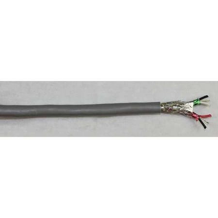 Multi-Conductor, 24 AWG, Silver, 0.343 in. MPN:8162 0601000