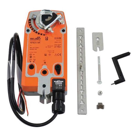 Spring Return Damper Actuator, 24VAC/DC MPN:NFB24-SR