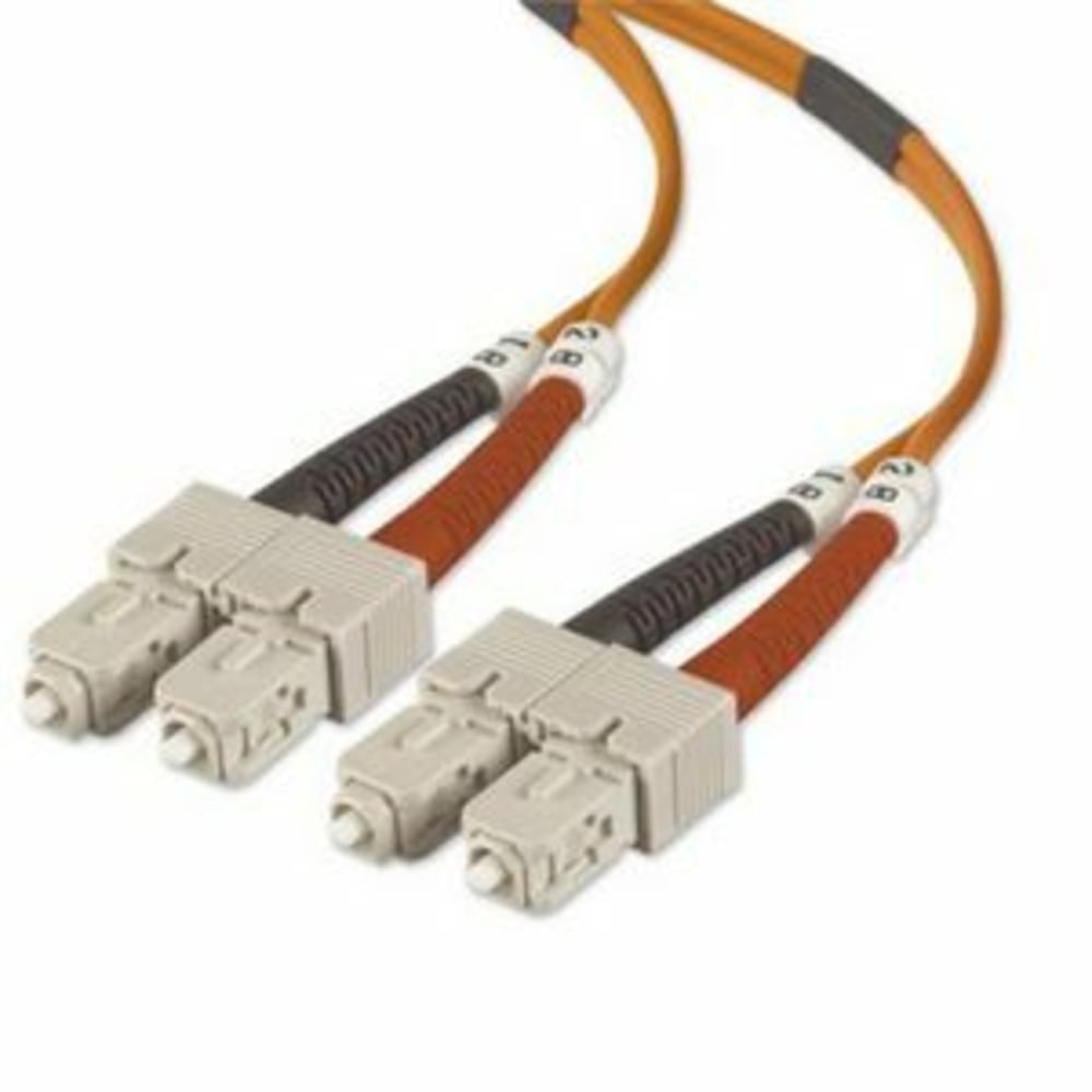 Belkin Fiber Optic Duplex Patch Cable - SC Male - SC Male - 3.28ft MPN:A2F40277-01M
