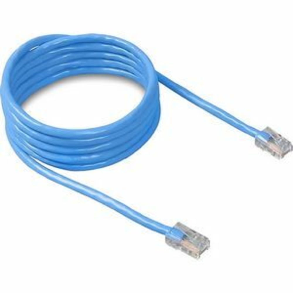 Belkin Cat5E Patch Cable - RJ-45 Male - RJ-45 Male - 25ft - Blue MPN:A3L781-25-BLU