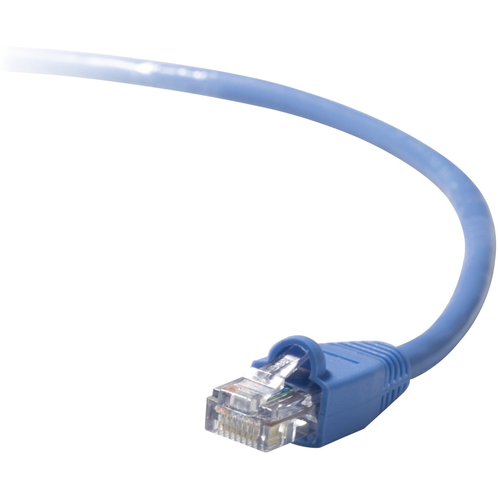 Belkin RJ45 CAT-5e Patch Cable, Snagless Molded Blue 03 - 3 ft Category 5e Network Cable - A3L79103BLUS MPN:A3L791-03-BLU-S