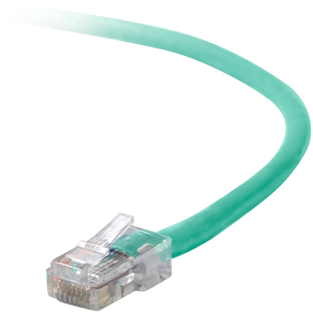 Belkin - Patch cable - RJ-45 (M) to RJ-45 (M) - 3 ft - UTP - CAT 5e - green - - A3L79103GRN MPN:A3L791-03-GRN