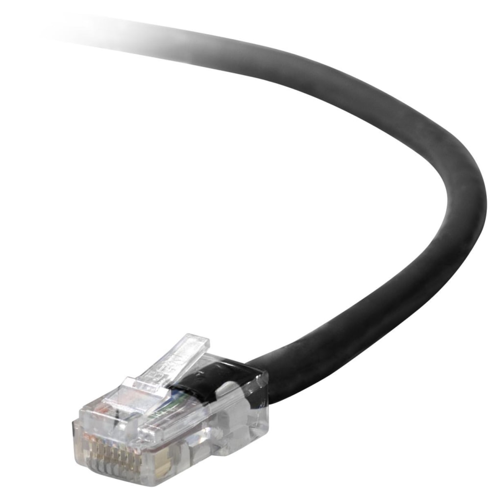 Belkin Cat5e Network Cable - RJ-45 Male Network - RJ-45 Male Network - 10ft - Black MPN:A3L791-10-BLK-S