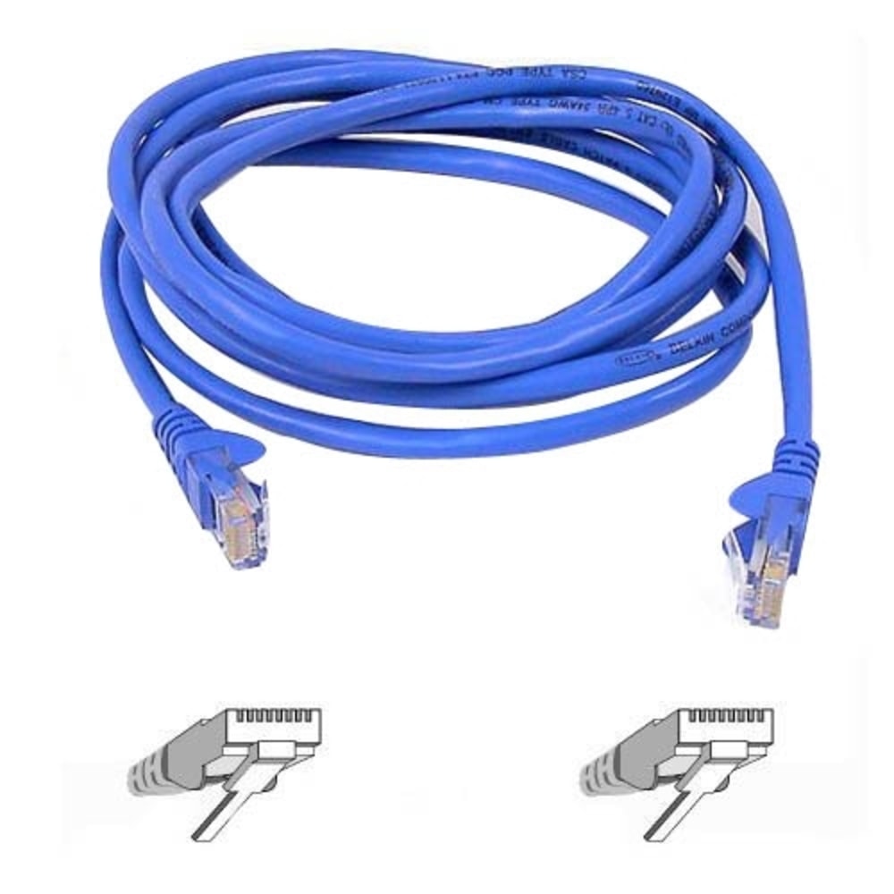 Belkin Cat5e Network Cable, 15ft, Blue MPN:A3L791-15-BLU-S