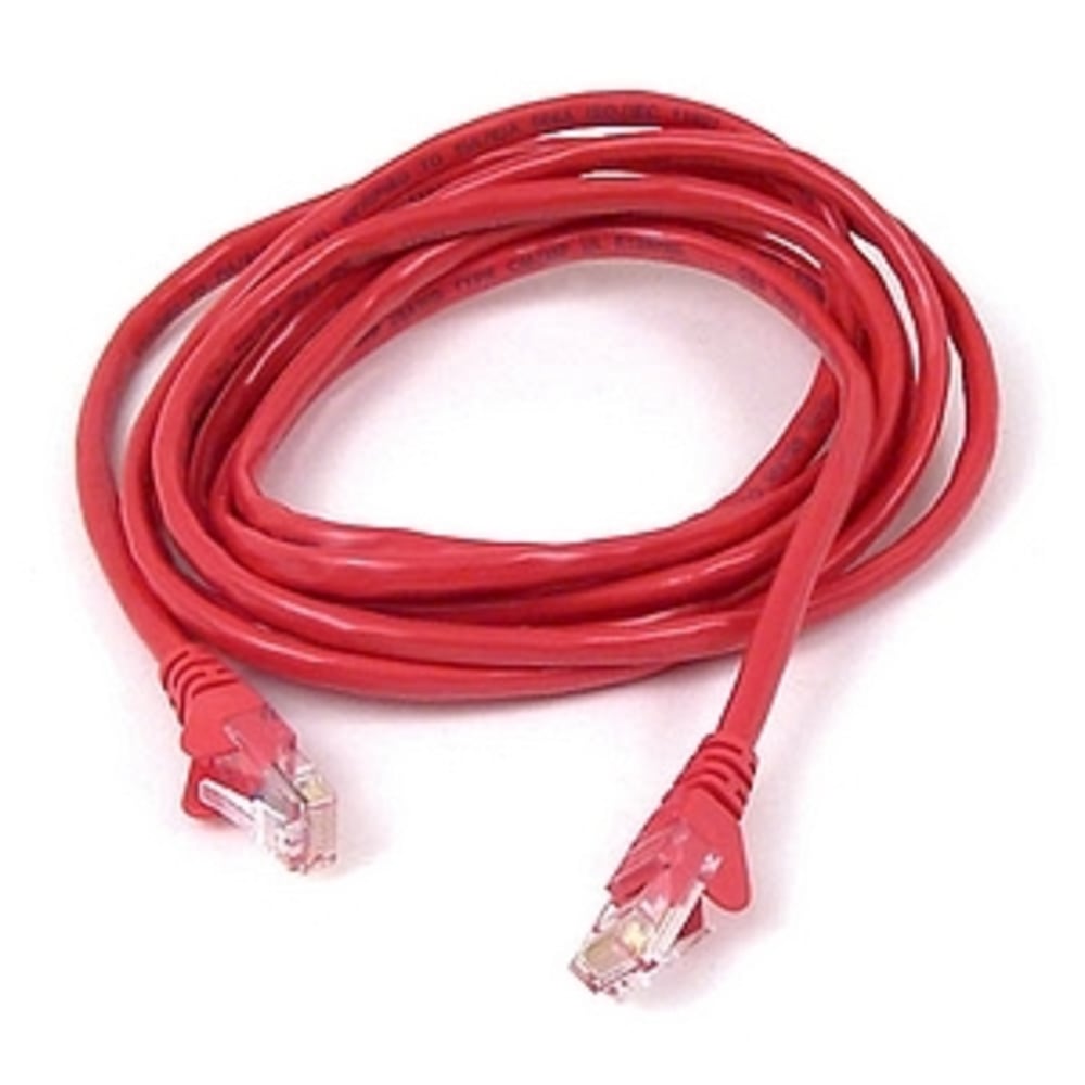 Belkin Patch Cord - RJ-45 Male - RJ-45 Male - 20ft - Red MPN:A3L791-20-RED-S