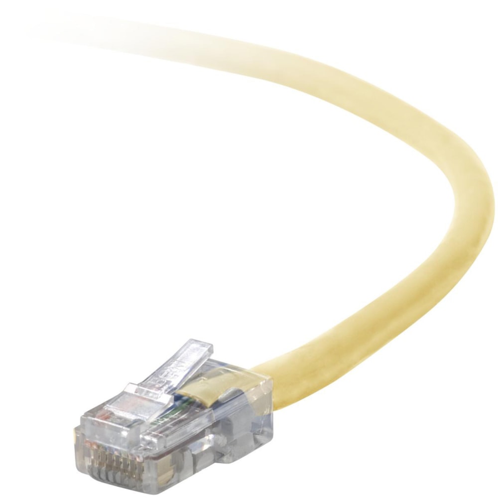 Belkin Cat5e Patch Cable - RJ-45 Male - RJ-45 Male - 20ft - Yellow MPN:A3L791-20-YLW