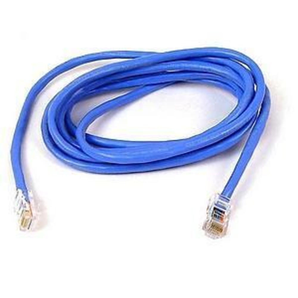 Belkin Cat. 5E UTP Patch Cable - RJ-45 Male - RJ-45 Male - 25ft - Blue MPN:A3L791-25-BLU