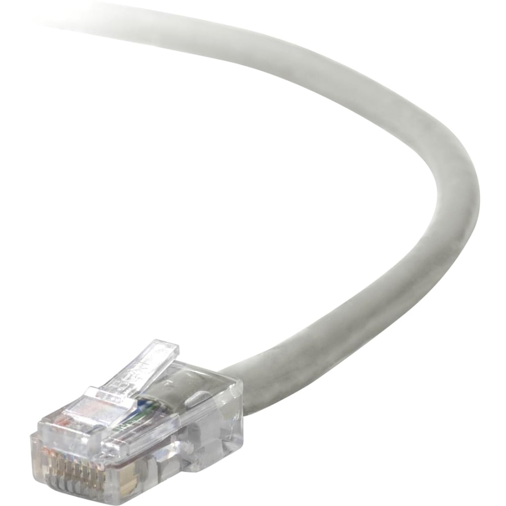 Belkin CAT5e Patch Cable - RJ-45 Male - RJ-45 Male - 25ft - Gray MPN:A3L791B25