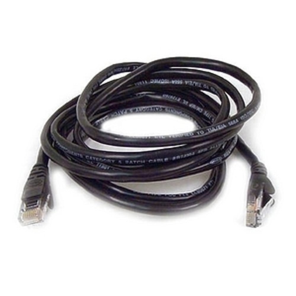 Belkin Cat. 5e Patch Cable - RJ-45 Male - RJ-45 Male - 25ft, A3L791B25BLKS MPN:A3L791B25-BLK-S