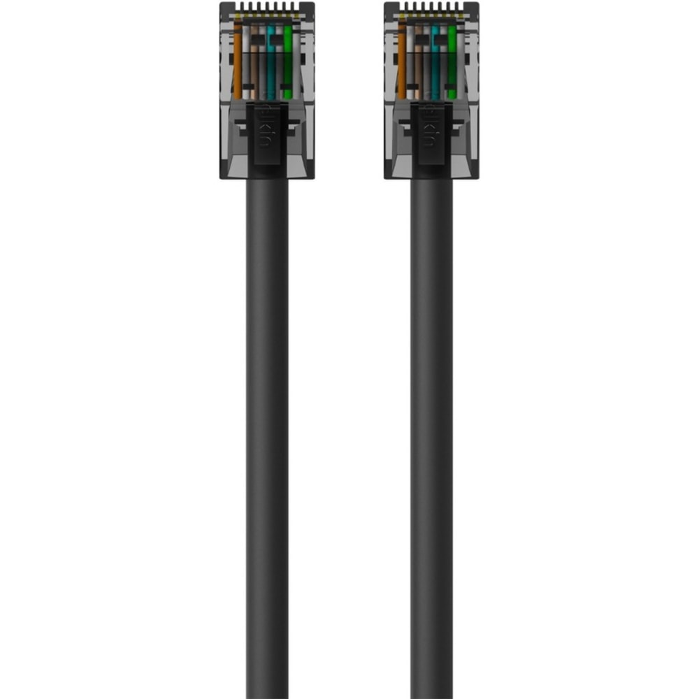 Belkin CAT6 Ethernet Patch Cable, RJ45, M/M - 3ft - Black MPN:A3L980-03-BLK