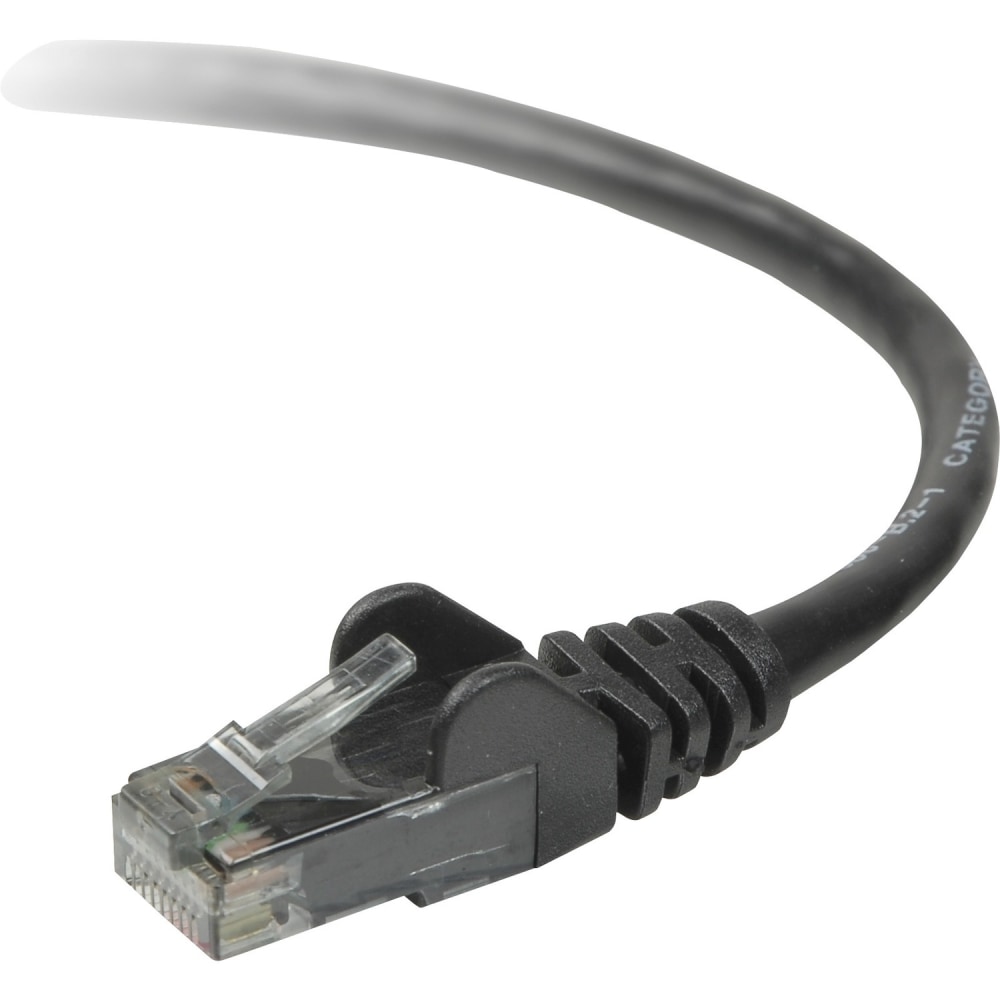 Belkin RJ45 Category 6 Patch Cable, A3L98005BLK MPN:A3L980-05-BLK