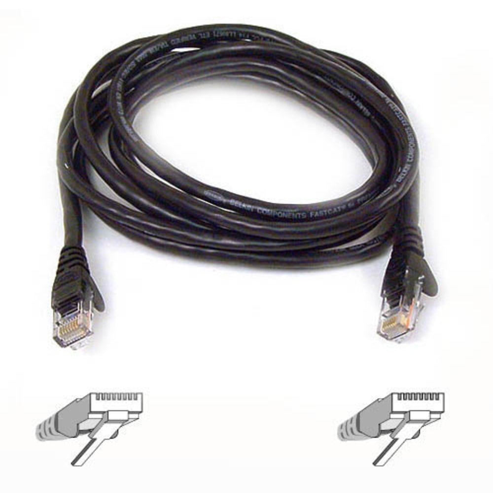 Belkin Cat6 Cable - RJ-45 Male - RJ-45 Male - 5ft - Green MPN:A3L980-05-GRN-S