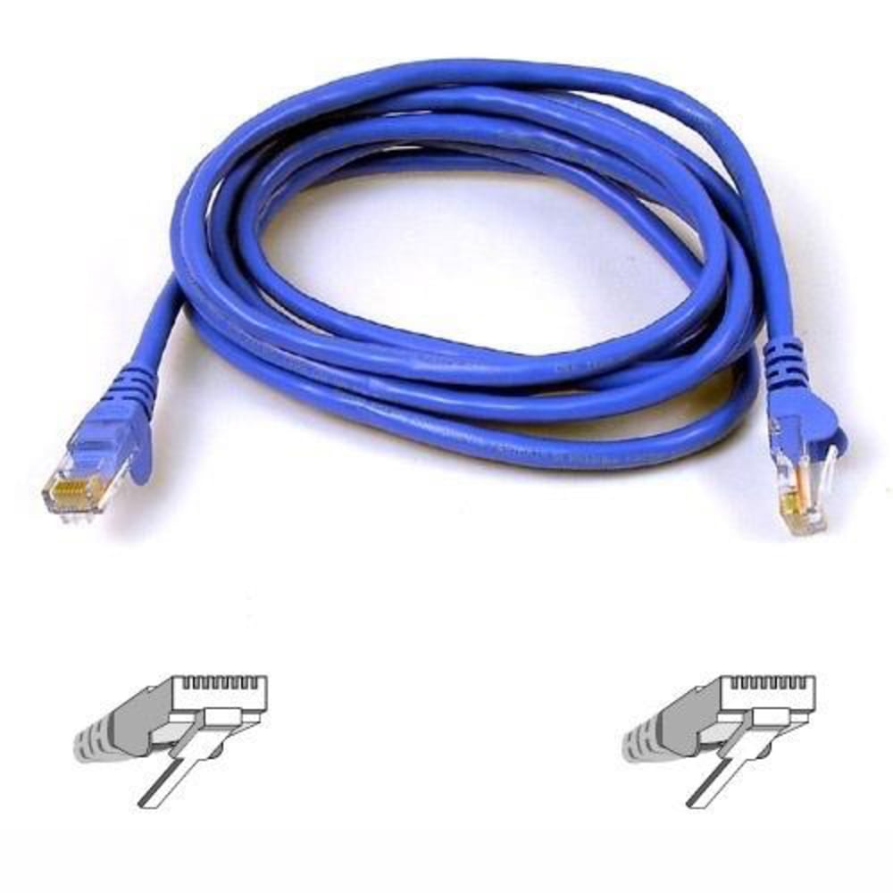 Belkin Cat. 6 UTP Patch Cable - RJ-45 Male - RJ-45 Male - 6ft - Blue MPN:A3L980-06-BLU-S