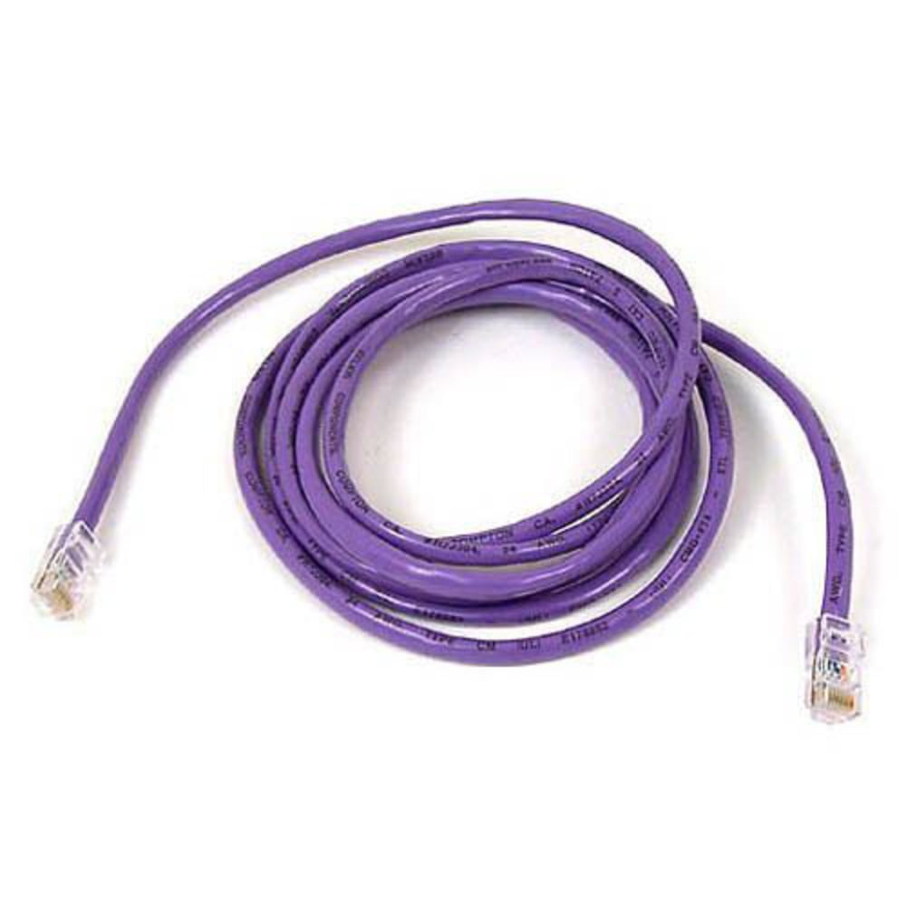 Belkin Cat.6 UTP Patch Cable - RJ-45 Male Network - RJ-45 Male Network - 6ft - Purple MPN:A3L980-06-PUR