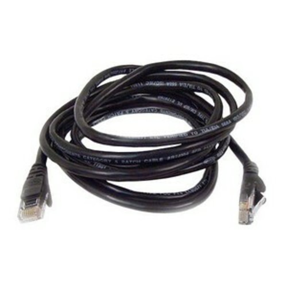 Belkin Cat. 6 Patch Cable - RJ-45 Male - RJ-45 Male - 6in - Black MPN:A3L980-06IN-BKS