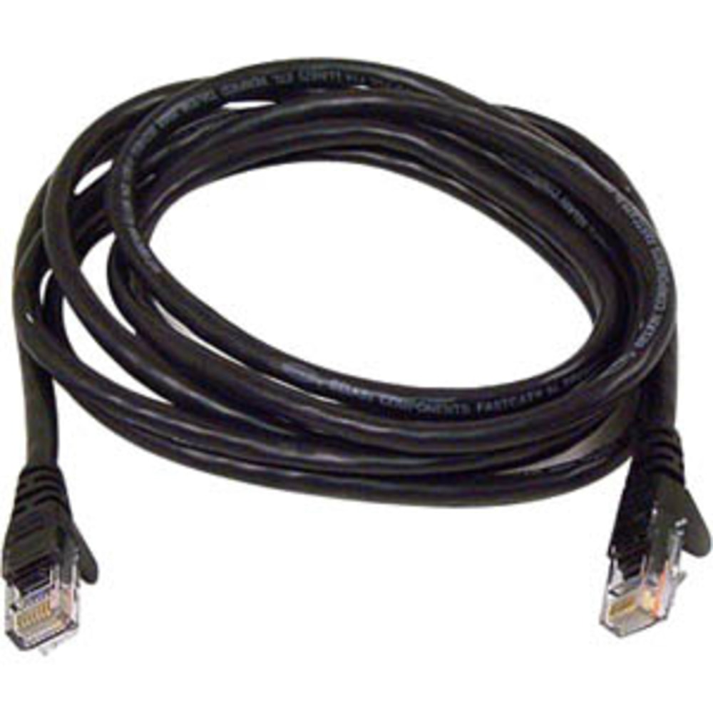Belkin High Performance - Patch cable - RJ-45 (M) to RJ-45 (M) - 7 ft - UTP - CAT 6 - molded - black MPN:A3L980-07-BLK
