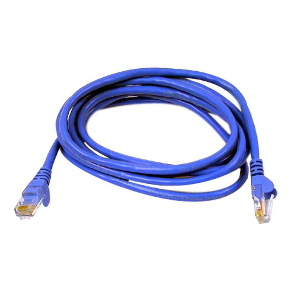 Belkin - Patch cable - RJ-45 (M) to RJ-45 (M) - 7 ft - UTP - CAT 6 - molded - blue MPN:A3L980-07-BLU-M