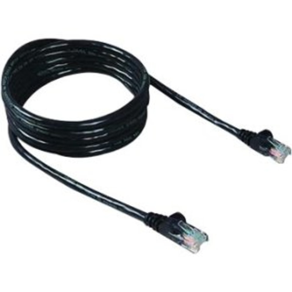 Belkin Cat.6e UTP Patch Network Cable - 10 ft Category 6 Network Cable - A3L98010BLK MPN:A3L980-10-BLK
