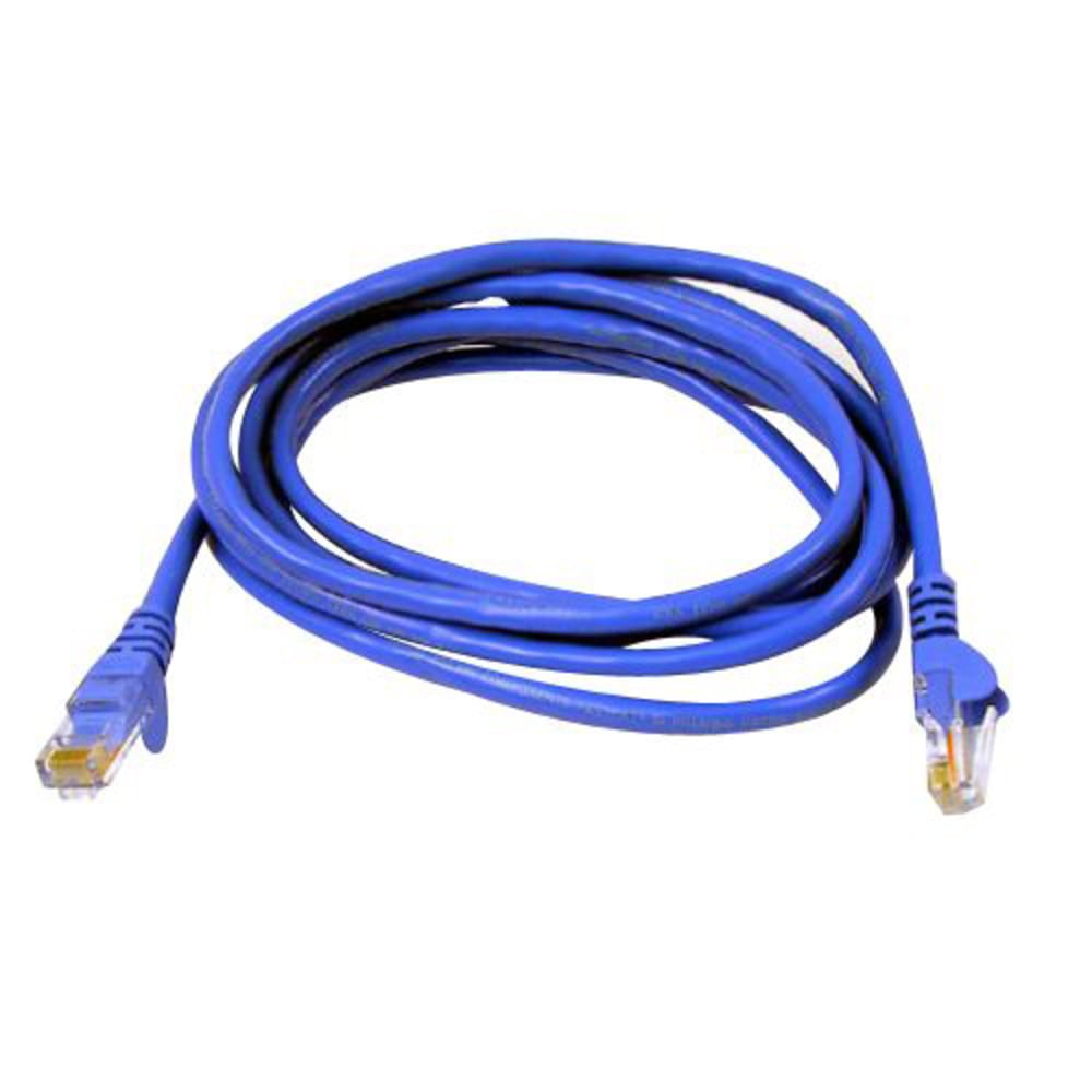 Belkin - Patch cable - RJ-45 (M) to RJ-45 (M) - 10 ft - UTP - CAT 6 - molded - blue MPN:A3L980-10-BLU-M