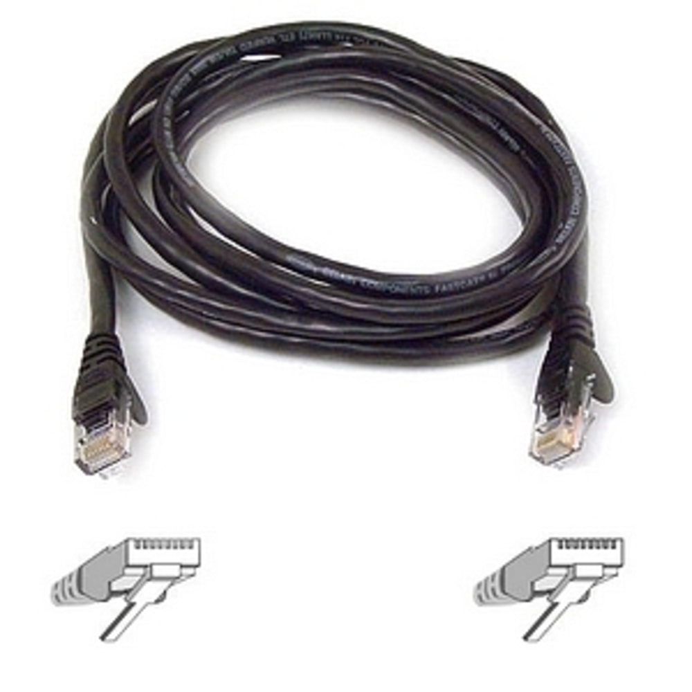 Belkin Cat6 UTP Patch Cable - RJ-45 Male - RJ-45 Male - 10ft - Yellow MPN:A3L980-10-YLW-S