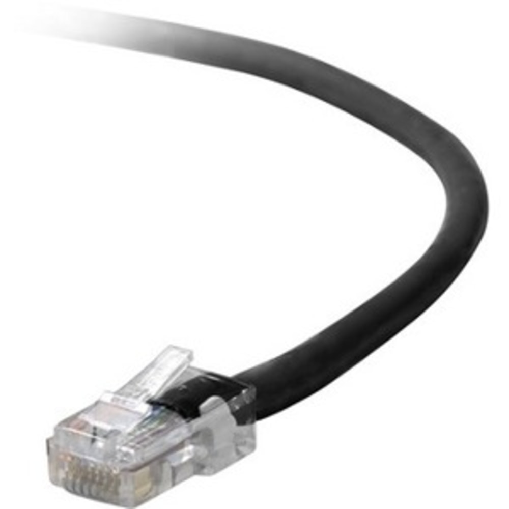 Belkin CAT6 Ethernet Patch Cable, RJ45, M/M - 14 ft Category 6 Network Cable - A3L98014BLK MPN:A3L980-14-BLK