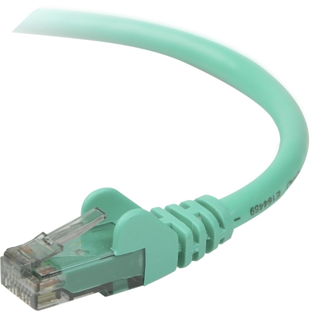 Belkin CAT6 Ethernet Patch Cable, RJ45, M/M - 14 ft Category 6 Network Cable - A3L98014GRN MPN:A3L980-14-GRN