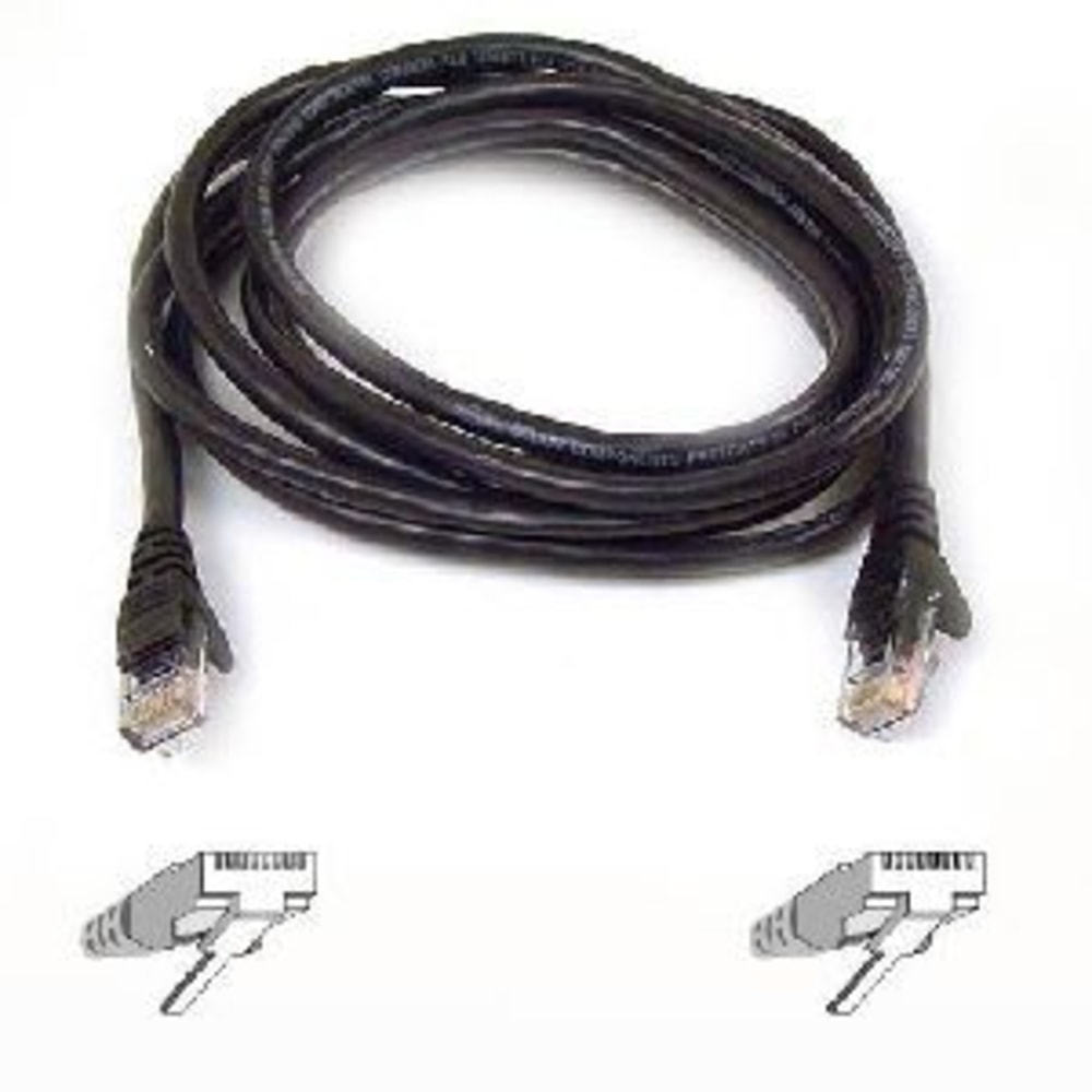 Belkin Cat6 UTP Patch Cable - RJ-45 Male - RJ-45 Male - 15ft - Green MPN:A3L980-15-GRN