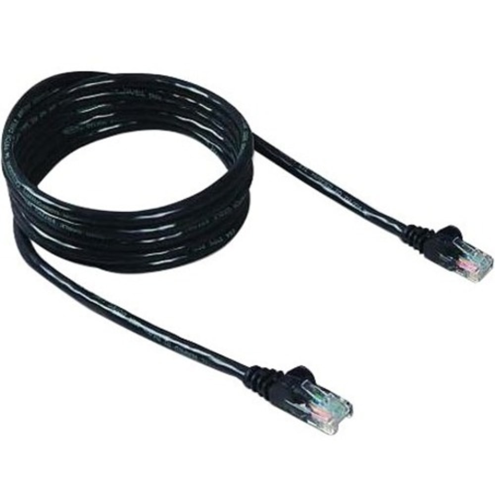 Belkin CAT6 Ethernet Patch Cable, RJ45, M/M - 20 ft Category 6 Network Cable - A3L98020BLK MPN:A3L980-20-BLK