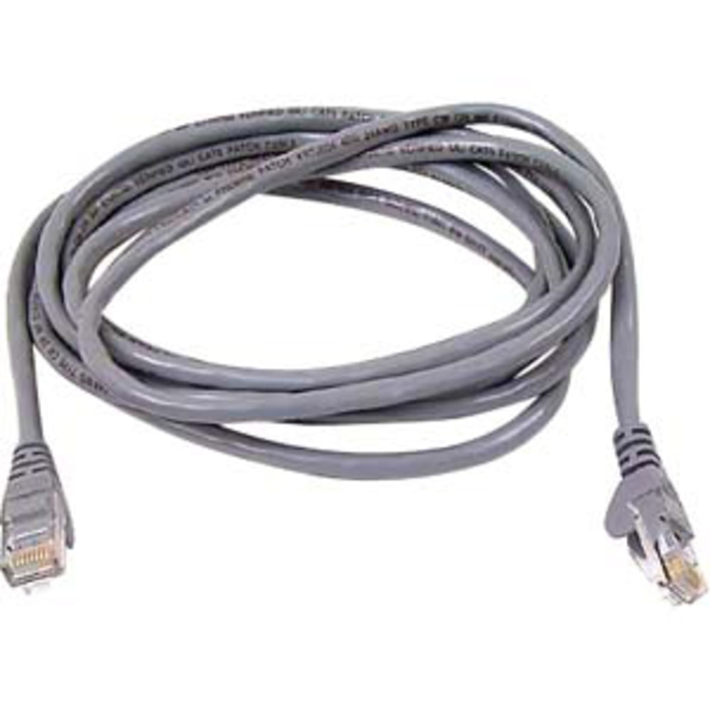 Belkin Cat.6 UTP Patch Cable - RJ-45 Male Network - RJ-45 Male Network - 25ft - Gray, A3L98025 MPN:A3L980-25