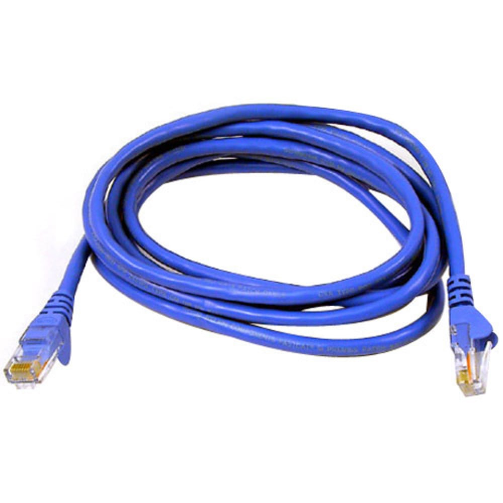 Belkin Cat.6 UTP Patch Cable - RJ-45 Male Network - RJ-45 Male Network - 25ft - Blue MPN:A3L980-25-BLU
