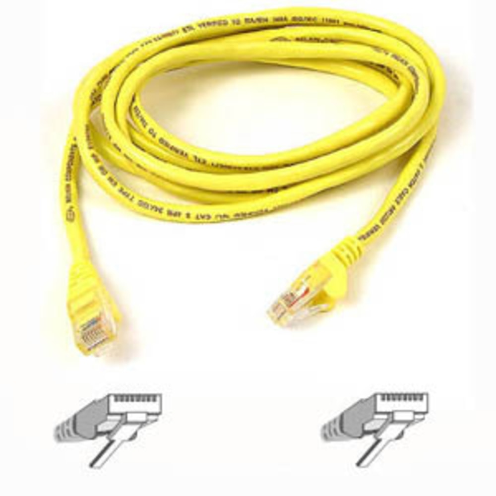 Belkin FastCAT Cat. 6 UTP Bulk Patch Cable - 1000ft - Yellow MPN:A7J704-1000-YLW