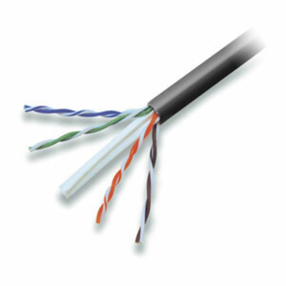 Belkin Cat. 6 UTP Bulk Cable - 1000ft - Black MPN:A7L704-1000-BLK