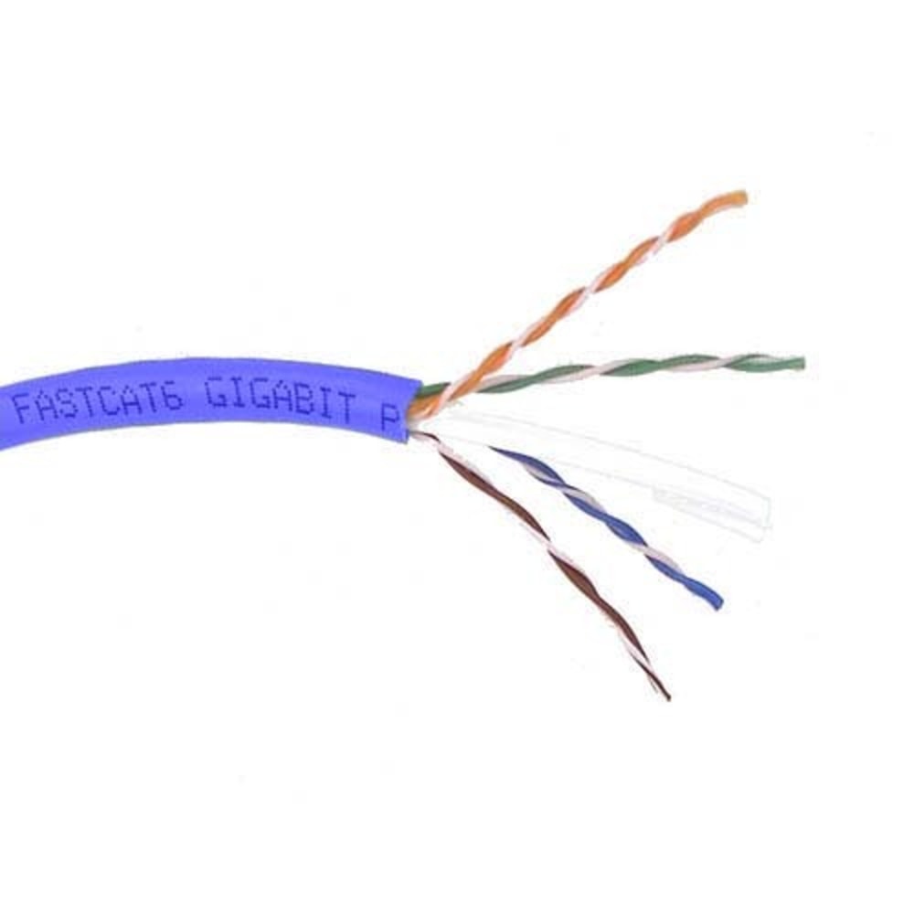 Belkin Cat. 6 UTP Bulk Cable - 1000ft - Blue MPN:A7L704-1000-BLU