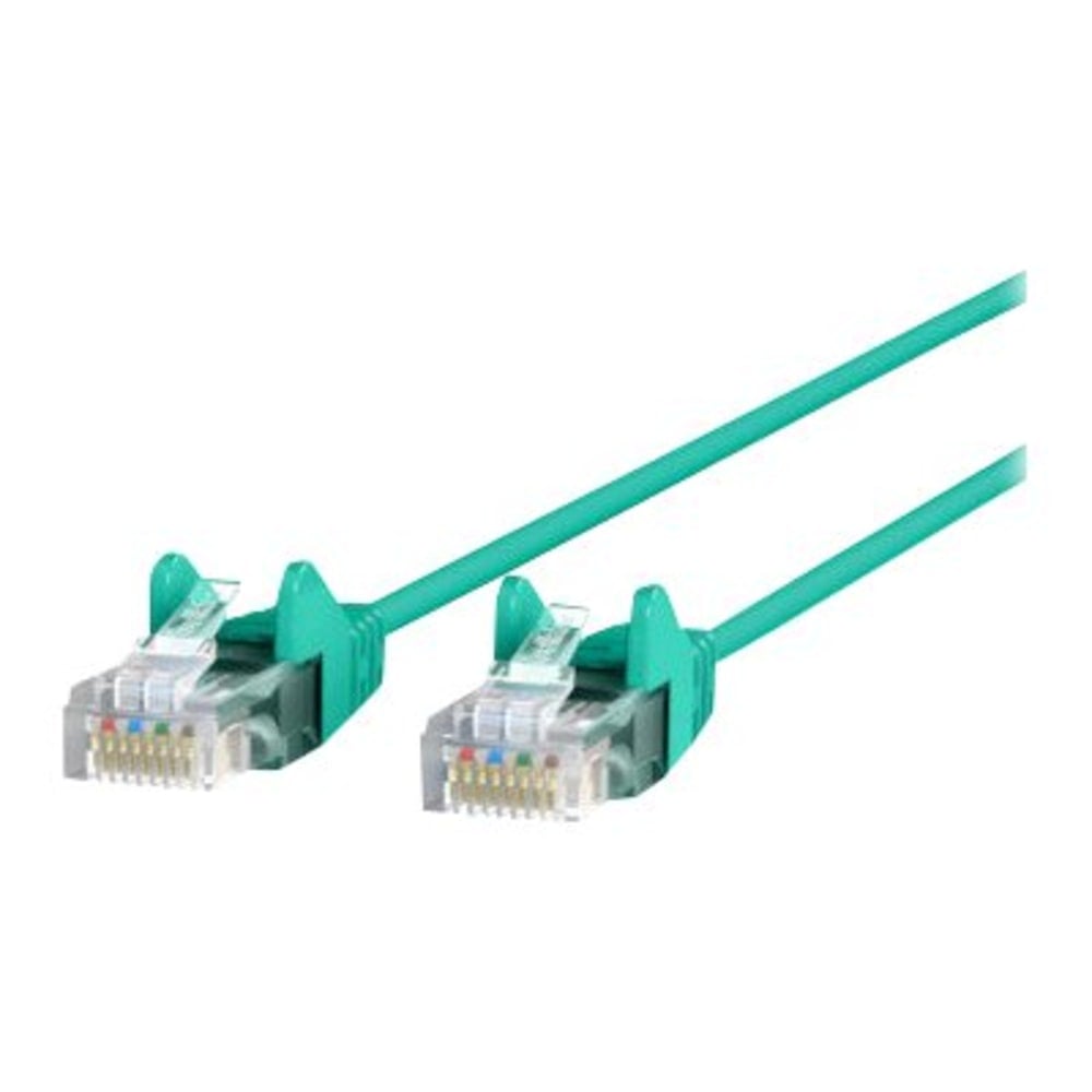 Belkin CAT6 Slim Gigabit Snagless UTP Ethernet Cable - 1 ft Category 6 Network Cable - CE001B01GRNS MPN:CE001B01-GRN-S