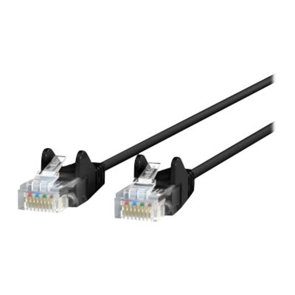 Belkin CAT6 Slim Gigabit Snagless UTP Ethernet Cable - 3 ft Category 6 Network Cable - CE001B03BLKS MPN:CE001B03-BLK-S