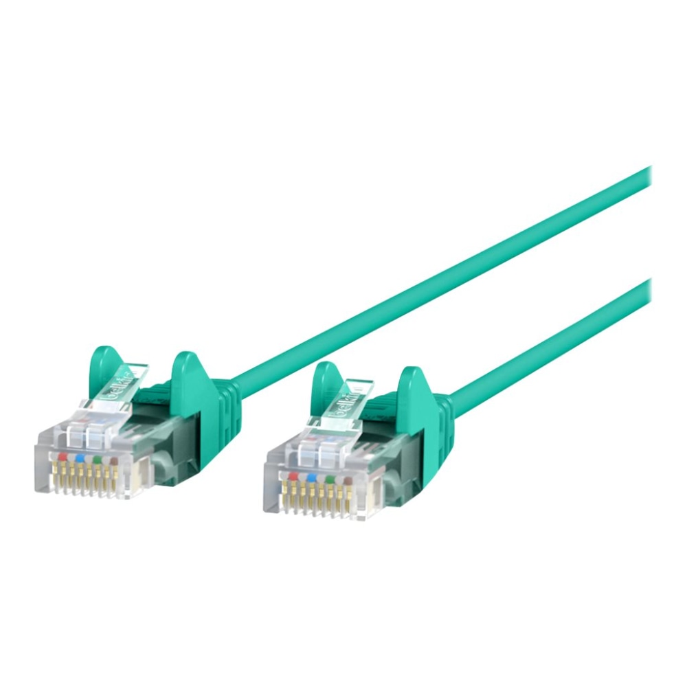 Belkin CAT6 Slim Gigabit Snagless UTP Ethernet Cable - 5 ft Category 6 Network Cable - CE001B05GRNS MPN:CE001B05-GRN-S