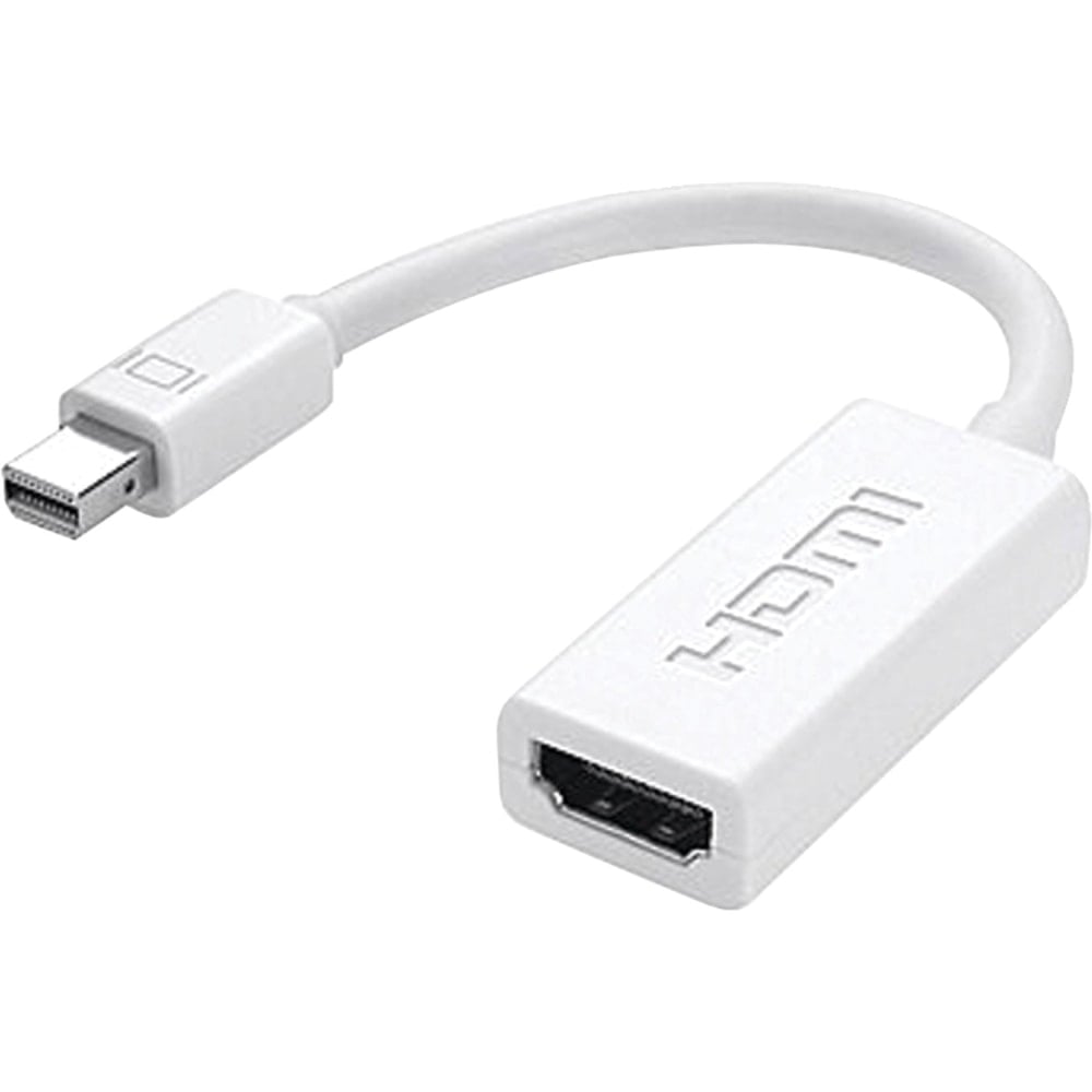Belkin Mini DisplayPort Male To HDMI Female Adapter, White, BKNF2CD021EB MPN:F2CD021EB