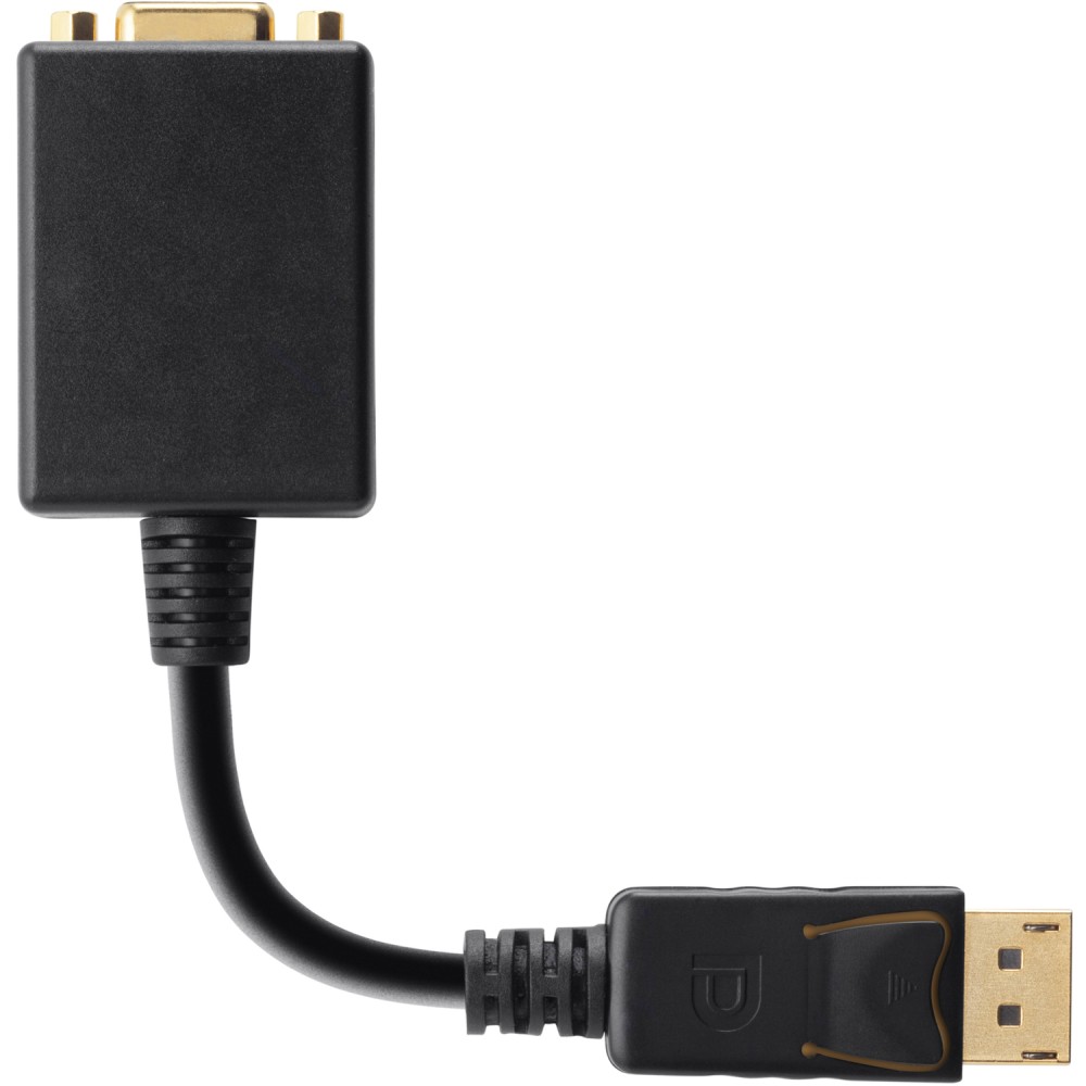 Belkin DisplayPort to VGA Adapter, HD-15, DP M to VGA F - display adapter - 6in DisplayPort/VGA Video Cable - F2CD032B MPN:F2CD032B